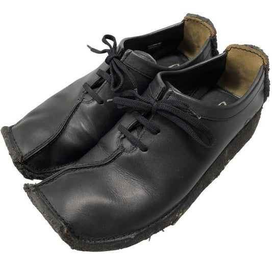 クラークス レザーシューズ アルバーニ メンズ レザー サイズUK9G ブラック Clarks 約28.0cm【AFC44】
