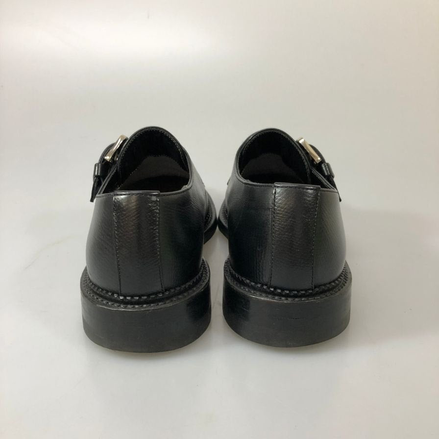 リーガル レザーシューズ シングルモンクストラップ 2321 メンズ サイズ25.5cm ブラック REGAL 約25.5cm【AFC9-2】