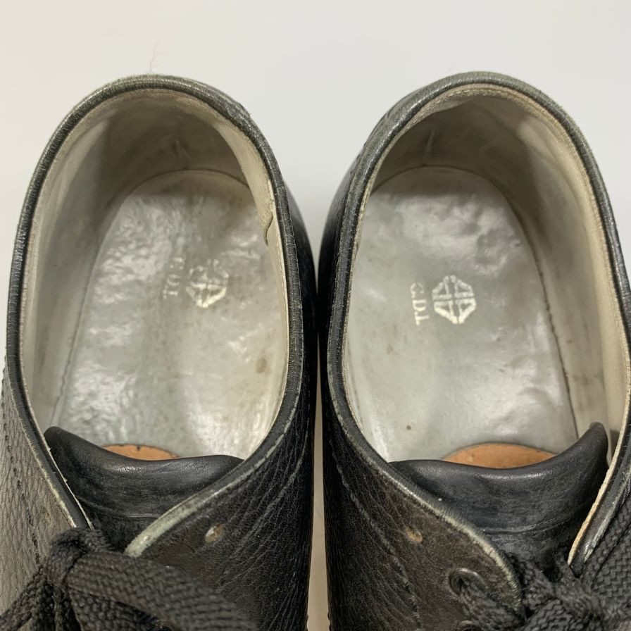 オールデン レザーシューズ 311 プレーントゥ シボレザー ブラック メンズ US10.5 CDIラスト Alden 約28.5cm【AFC47】
