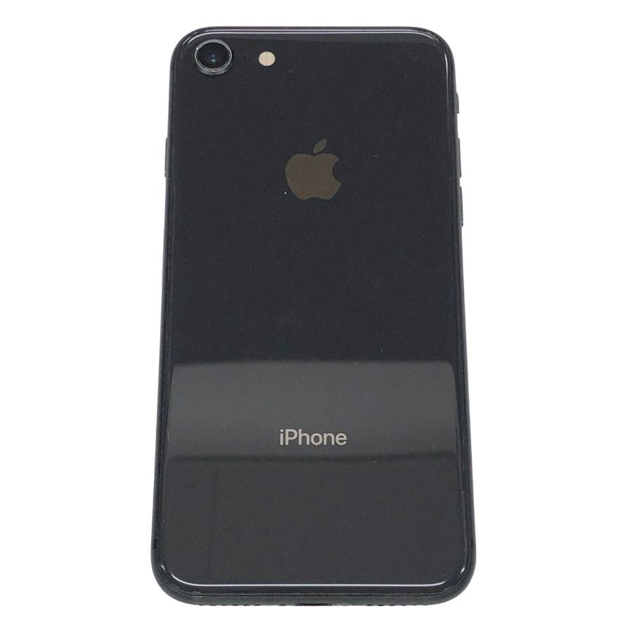 アップル アイフォン 8 MQ782J 64GB ブラック Apple【AFI19】【中古】