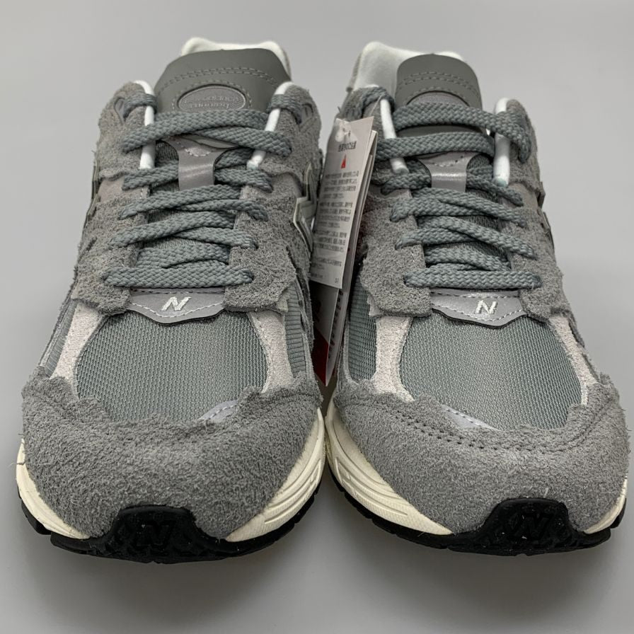 ニューバランス ローカットスニーカー M2002RDM スウェード×メッシュ グレー メンズ サイズ26.5cm New Balance 約26.5cm【AFD13】