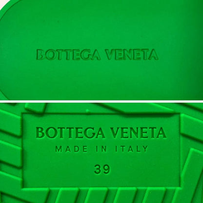 ボッテガヴェネタ サンダル スライドサンダル グリーン系 メンズ サイズ39 BOTTEGA VENETA 約25.0cm【AFD13】