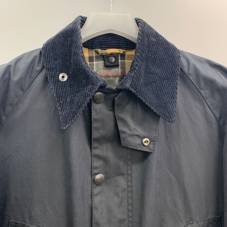 美品◆バブアー ジャケット ビデイル オイルド ネイビー メンズ サイズ38 Barbour BEDALE 【AFA20】