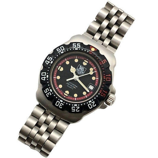 タグホイヤー  1414 腕時計  レディース ボラック＆シルバー TAG HEUER【AFI4】