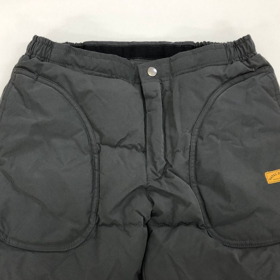 ネイタルデザイン x ナンガ ダウンパンツ グレー メンズS NATAL DESIGN NANGA 【AFB25】