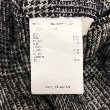 ミドリカワ 18AW ツイードパンツ アルパカ混 メンズ サイズM Midorikawa 【AFB41】