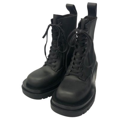 ボッテガヴェネタ ブーツ LUG ANKLE ブラック サイズ35 レディース BOTTEGA VENETA 約21.5cm【AFD7】