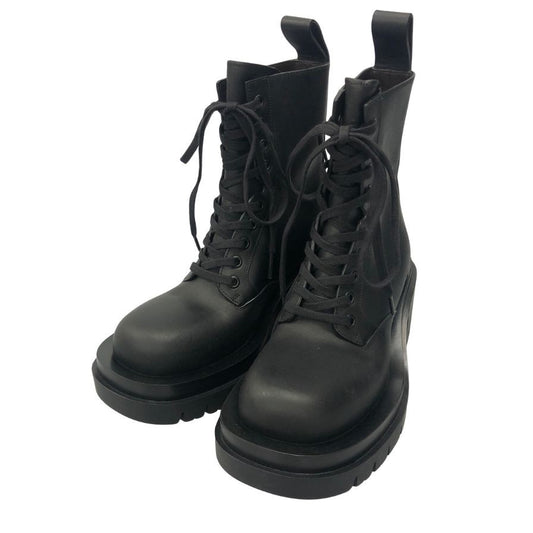 ボッテガヴェネタ ブーツ LUG ANKLE ブラック サイズ35 レディース BOTTEGA VENETA 約21.5cm【AFD7】