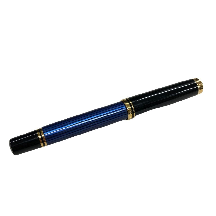 ペリカン 万年筆 スーベレーン 青縞 ブルーストライプ ペン先14C-585 PELIKAN Souveran【AFI9】