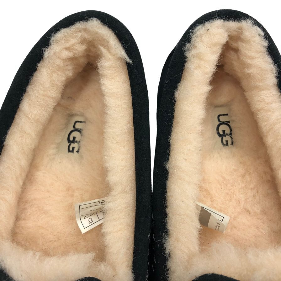 アグ スリッポン アンスレー ムートン モカシン グレー レディース サイズ24㎝ 1106878 UGG 約24.0cm【AFC47】