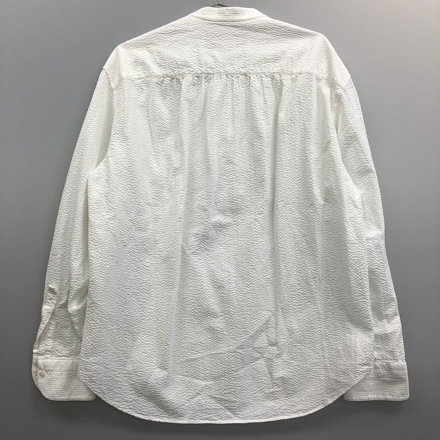 中古◆ブリエンヌ ブーリエンヌ プルオーバー 長袖シャツ メンズ サイズL ホワイト  BOURRIENNE PARIS X 【AFB12】