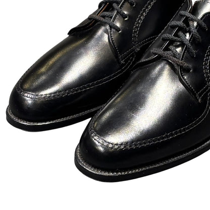 オールデン レザーシューズ 461 旧ロゴ カーフ モックトゥ Uチップ ブラック サイズ7 メンズ ALDEN ビジネスシューズ 約25.0cm【LA】【中古】
