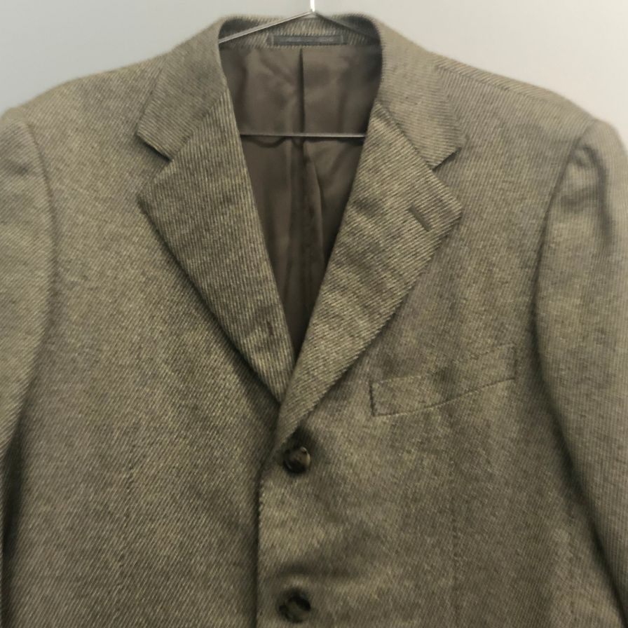 極美品◆エルメネジルド ゼニア×ミスター シッド 3B テーラードジャケット サイドベンツ ブラウン系 メンズ サイズ50 Ermenegildo Zegna For MR.SID 【AFA12】
