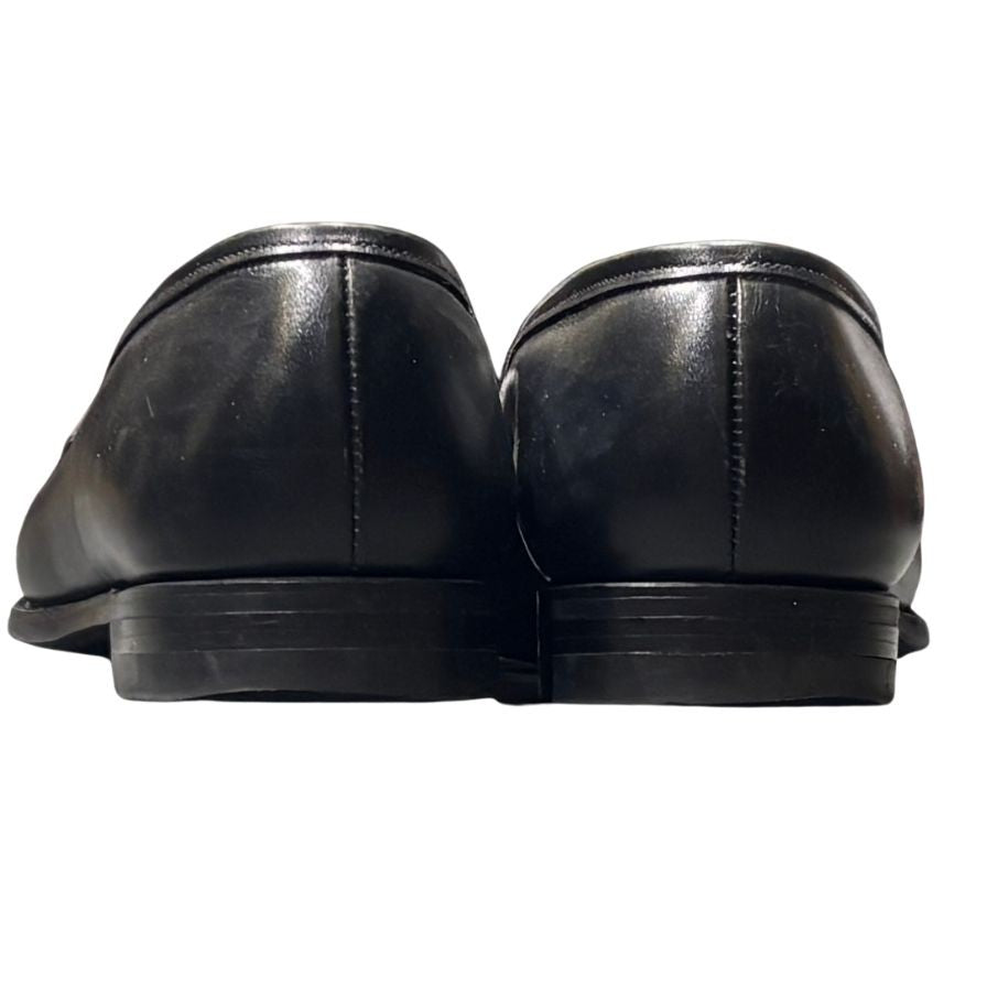 クロケット&ジョーンズ レザーシューズ ローファー  6414 ブラック メンズ サイズUK9E CROCKETT&JONES ローファー 約27.5cm【LA】【中古】