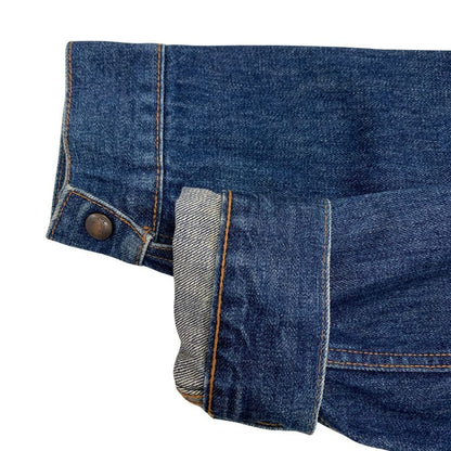 美品◆ラングラー デニムジャケット 11MJ M4757 コットン サイズL メンズ ブルー Wrangler 【AFB36】
