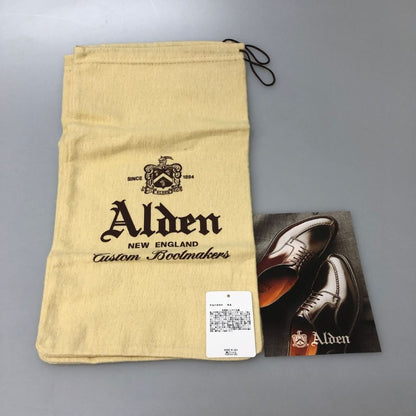 オールデン 53669 ビームス別注 プレーントゥ コードバン ミリタリーラスト ブラック サイズUS9D ALDEN ビジネスシューズ 約27.0cm【LA】【中古】