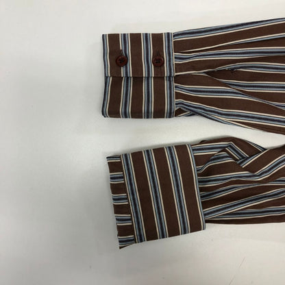 極美品◆フィロソフィーディアルベルタフェレッティ 長袖シャツ ストライプ レディース サイズI40 PHILOSOPHY di ALBERTA FERRETTI 【AFB39】