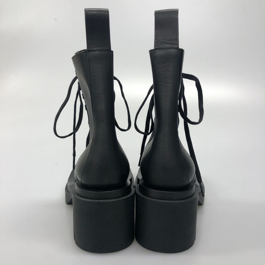 ボッテガヴェネタ ブーツ LUG ANKLE ブラック サイズ36 レディース BOTTEGA VENETA 約22.5cm【AFD9-2】
