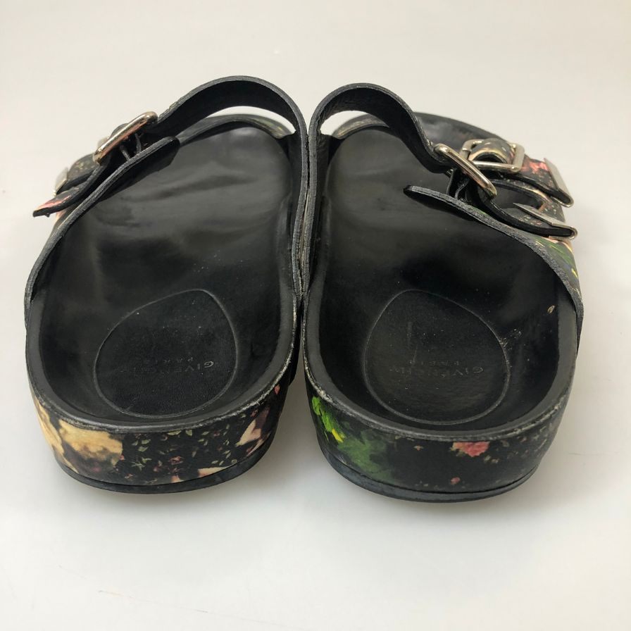 ジバンシー サンダル フラワー柄 レディース サイズ39 GIVENCHY 約25.0cm【YB3】