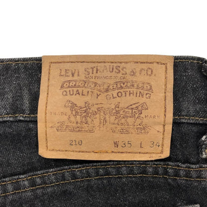 リーバイス デニム 210 90S ボタン裏359 ブラック メンズ サイズ W35 L34 LEVI’S 【AFB43】