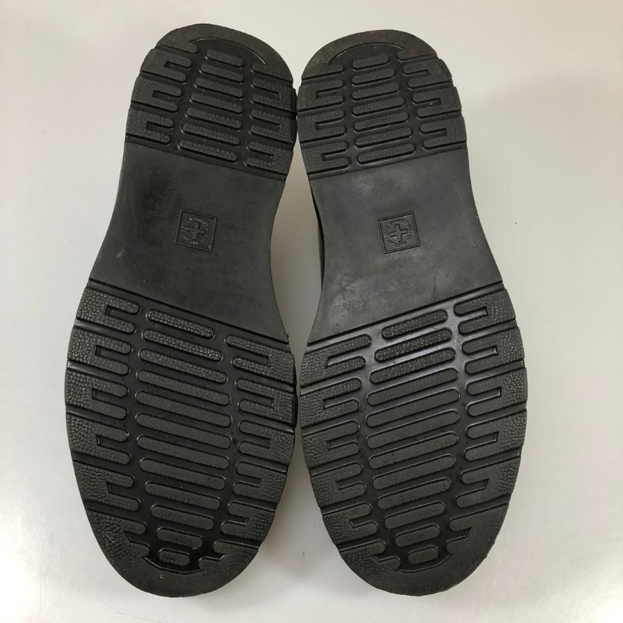 ドクターマーチン レザースニーカー SPIN パテントレザー ブラック サイズUK7 Dr.Martens 約26.0cm【AFC53】