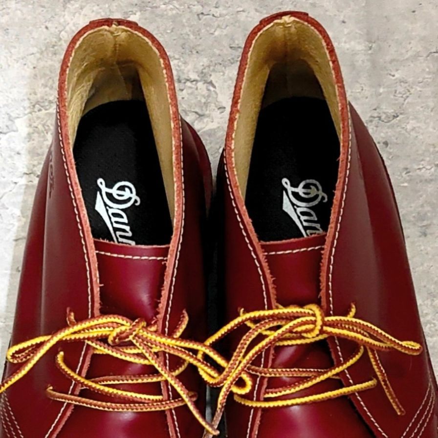ダナー チャッカブーツ バーガンディ サイズ7.5  Danner ブーツ 約25.5cm【LA】【中古】