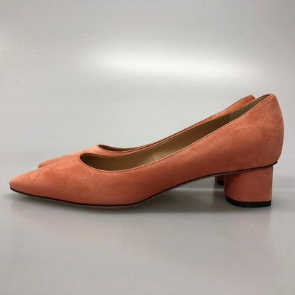 ペリーコ パンプス スエード オレンジ系 35 PELLICO 約22.0cm【AFD13】