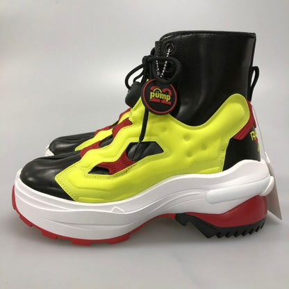メゾンマルジェラ リーボック スニーカー Tabi Instapump Fury Hi S34WU0024 イエロー系 レディース サイズ41 Maison Margiela Reebok 約26.0cm【AFD8】