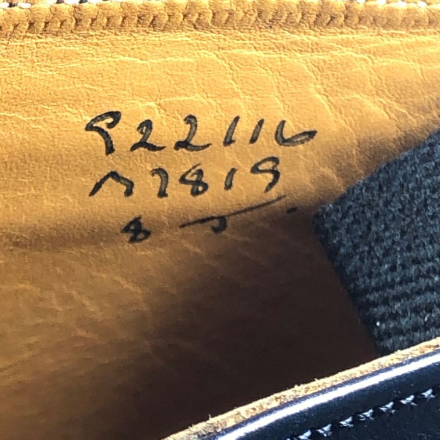 トリッカーズ カントリーブーツ モールトン グレインレザー ウイングチップ 922116 M7819 ネイビー UK8 Tricker’ｓ ビジネスシューズ 約26.5cm【LA】【中古】