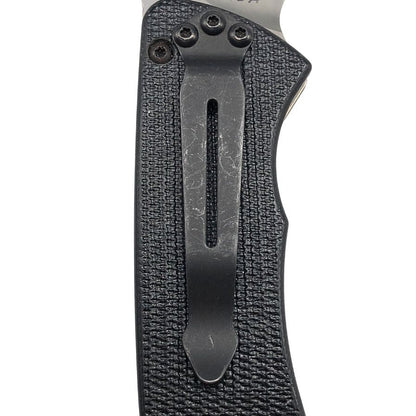 ヘッケラー コッホ フォールディングナイフ シルバー 154CM H&K HOGUE【AFI15】【中古】