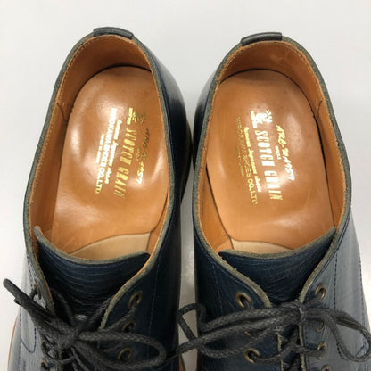 スコッチグレイン ST6351 レースアップシューズ カーフ ネイビー サイズ25.5EE 革靴 SCOTCH GRAIN 約25.5cm【AFD12】