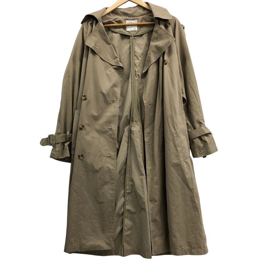 美品◆ザラ トレンチコート べージュ レディース サイズXS ZARA 【AFB46】