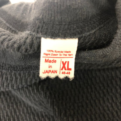中古■アナトミカ サーマル ロングTシャツ 日本製 ネイビー メンズ サイズXL ANATOMICA 【AFB2】