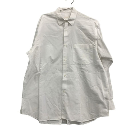 極美品◆コモリ 26AW コモリシャツ ホワイト メンズ サイズ2 E03-02001 COMOLI 【AFB4】