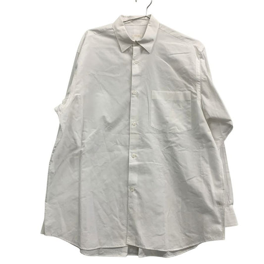 極美品◆コモリ 26AW コモリシャツ ホワイト メンズ サイズ2 E03-02001 COMOLI 【AFB4】