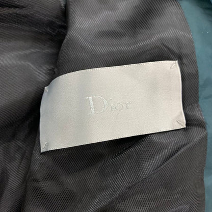 美品◆ディオールオム ブルゾン ナイロン ブラック×グリーン メンズ サイズ44 863C418M3830 DIOR HOMME 【AFA20】