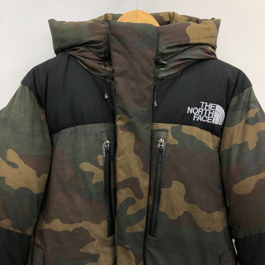 中古◆ザ・ノースフェイス バルトロライトジャケット ND91845 カモ柄 サイズM メンズ ナイロン THE NORTH FACE Baltro 【AFA5】