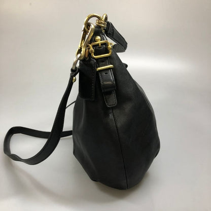 コーチ ショルダーバッグ マディソン ホーボー レザー ブラック レディース 15959 COACH【AFE5】
