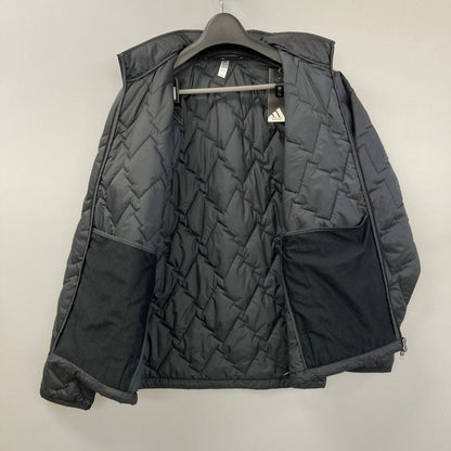 新品同様◆アディダス 中綿 ジャケット KD7996 A2N003 ブラック Lサイズ adidas 【AFF21】
