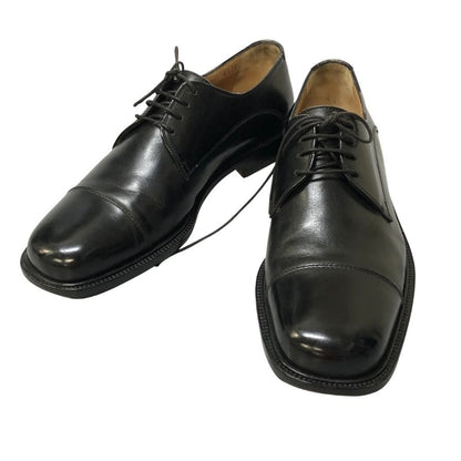 サルバトーレ フェラガモ STUDIO ストレートチップ イタリア製 ブラック サイズ6.5EEE Salvatore Ferragamo 約25.0cm【AFC34】