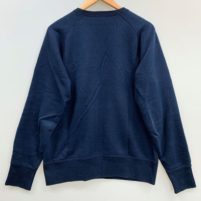 中古◆ループウィラー スウェットトップス トレーナー 胸ポケット メンズ サイズM ネイビー  LOOPWHE 【AFB29】