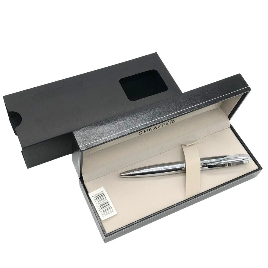 シェーファー ボールペン  500  ツイスト式 ブライトクローム シルバー SHEAFFER【AFI4】