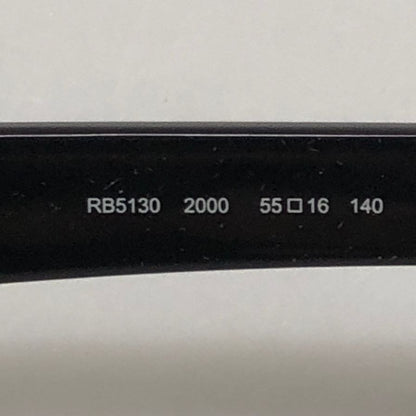 レイバン サングラス メガネフレーム RB5130 セルフレーム ブラック Ray Ban【AFI5】