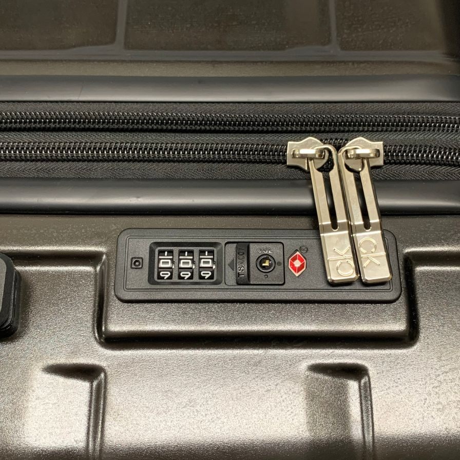 カルバンクライン スーツケース Ridge Line 24 65L LH418RL3 ブラック Calvin Klein【AFE8】