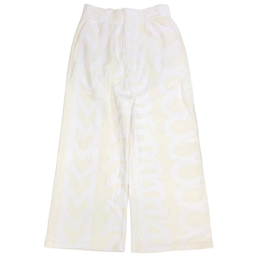 マークジェイコブス スウェットパンツ モノグラム サイズS ホワイト系 メンズ MARC JACOBS 【AFB17】