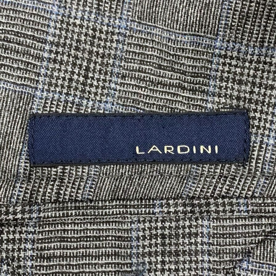 ラルディーニ セットアップ ダブルブレスト ロロピアーナ製 チェック メンズ サイズ46 LARDINI【AFB33】