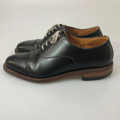 スコッチグレイン レザーシューズ 426 ストレートチップ カーフ ブラック系 24.5 メンズ SCOTCH GRAIN 約24.5cm【YB4】