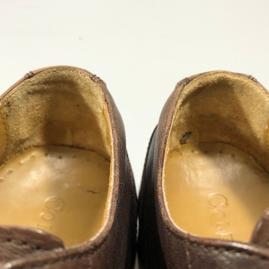 コールハーン レザーシューズ ストレートチップ C11975 メンズ ダークブラウン サイズ7 COLE HAAN 約25.0cm【AFD15】