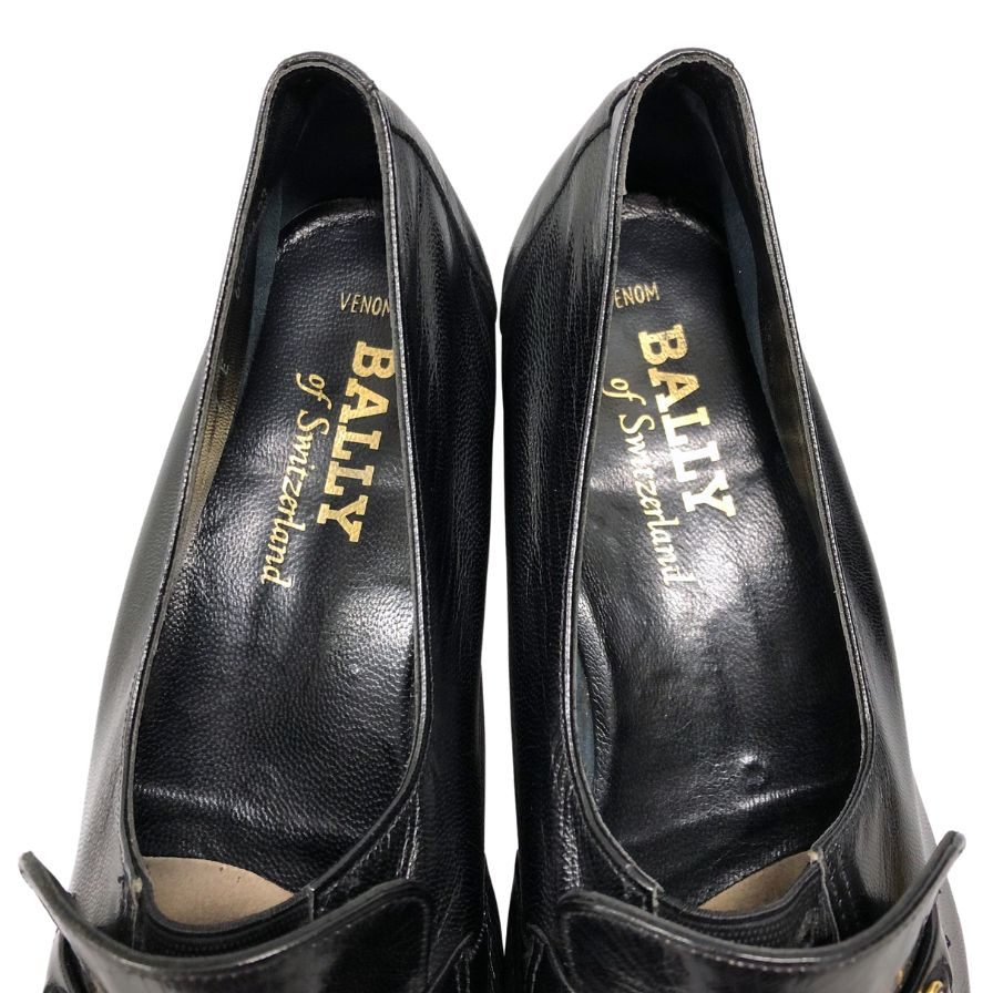 BALLY黒 レザー ビットローファー Bally - スイス製 BALLY / バリー ビットローファー 6 1/2E(24.5
