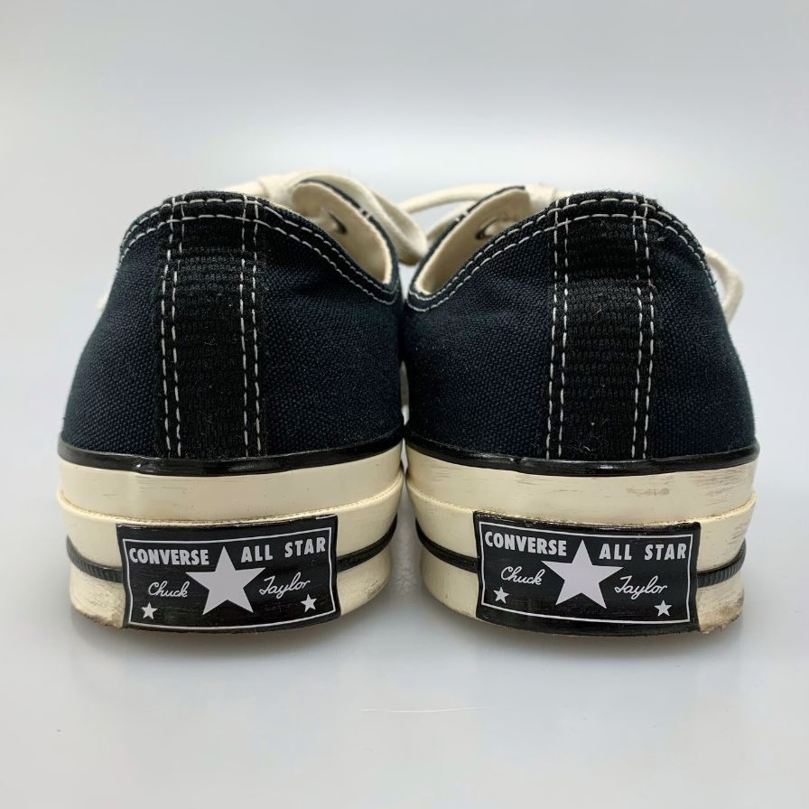 コンバース アディクト チャックテイラー ローカット スニーカー メンズ サイズ UK 9.5 ブラック CONVERSE 約28.0cm【AFC36】